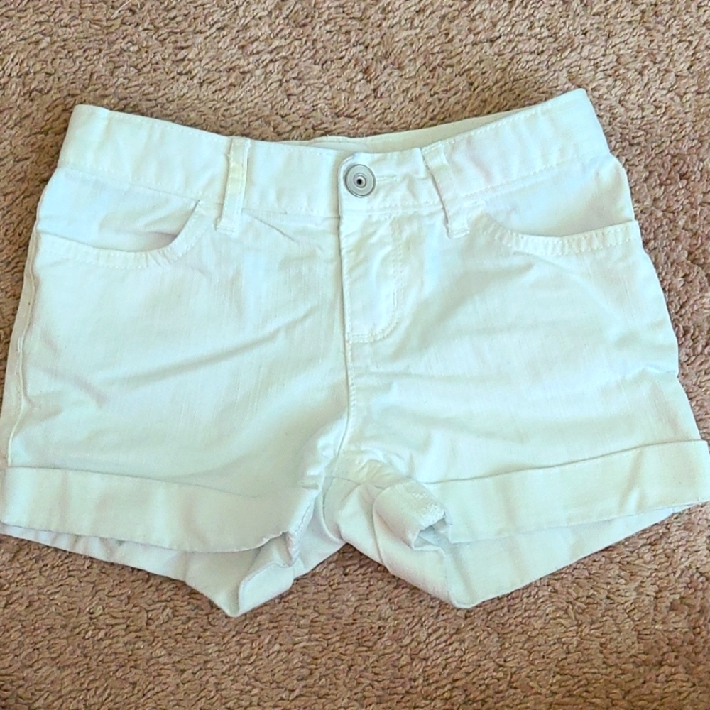 Children's Place white denim shorts